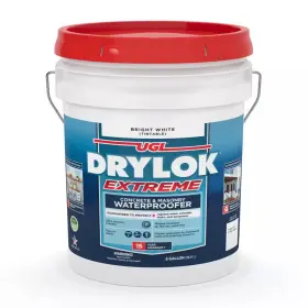Drylok 726084277724 Extreme 5 Gal. Bright White Flat Latex Interior/exterior Basement And Masonry Wa