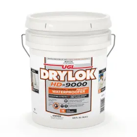 Hd-9000 Drylok 90005 Professional 5 Gal. White Flat Latex Interior/exterior Basement And