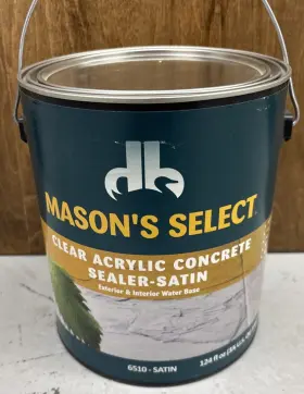 6510-satin Duckback 740755651040 Products - Concrete Clear Acrylic Sealer Gallon Int/ext