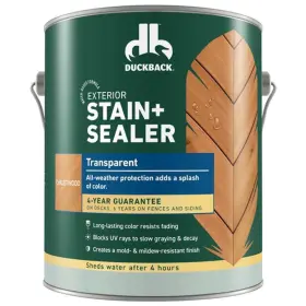 Dbwb81010-16 Duckback Transparent Chaletwood Stain And Sealer 1 Gal