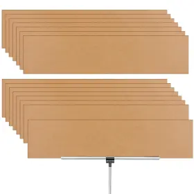 Gon-dunzoom-1417 Dunzoom 15 Pcs Cardboard Spray Shield Paint 36 X 9 Inches Painters