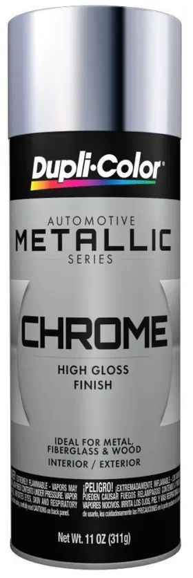 Ecs101007 Dupli-color 012302887043 Instant Enamel Metallic Automotive Paint Chrome Spray - 11