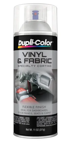Hvp115 Dupli-color 026916138095 Vinyl And Fabric Coating Spray Paint - Gloss Clear 11 Oz Aerosol Can