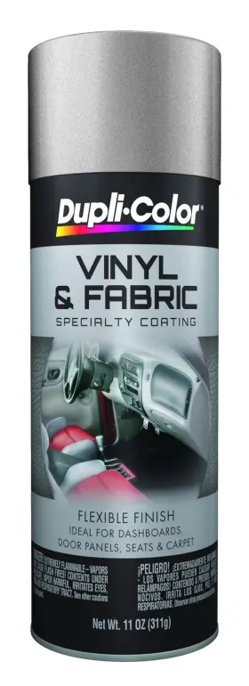 Hvp103 Dupli-color 026916400116 Vinyl And Fabric Coating Spray Paint - Silver 11 Oz Aerosol Can