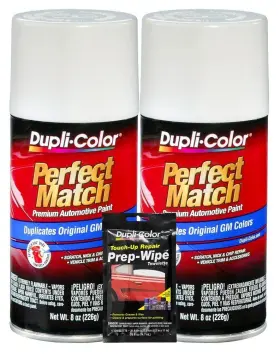 Dupli-color 026916914293 Olympic White Exact-match Automotive Paint For Gm Vehicles - 8 Oz