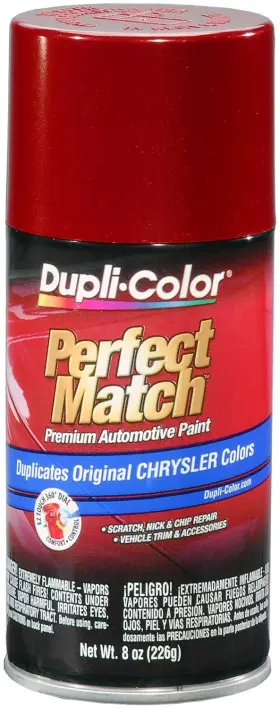 Ebcc04127-6 Dupli-color Bcc0412-6 Pk Inferno Red Metallic Chrysler Perfect Match Auto