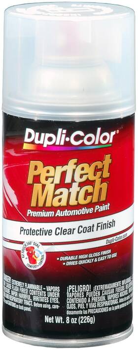 Dupli-color Bcl0125-6 Dupli-color Ebcl01257 Clear Perfect Match Automotive Coat - 8 Oz. Aerosol Case