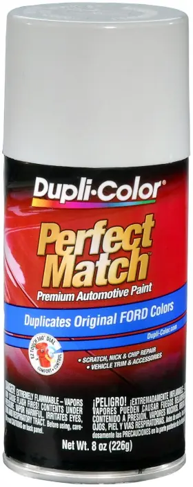 Ebfm02297-6 Dupli-color Bfm0229-6 Pk Oxford White Ford Exact-match Automotive Paint - 8 Oz. Aeroso
