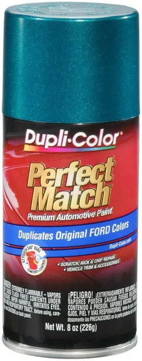 Bfm0345-6 Dupli-color Pk Pacific Green Metallic Ford Exact-match Automotive