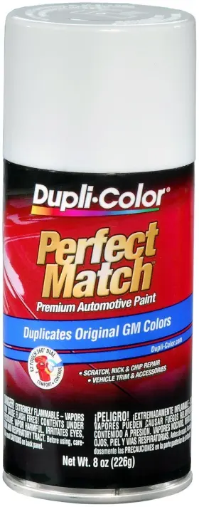 Ebgm01537-6 Dupli-color Bgm0153-6 Pk Polar/arctic White General Motors Exact-match