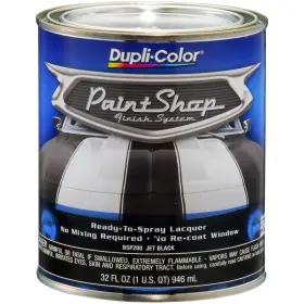 Ebsp20000 Dupli-color Bsp200 Paint Shop Finish System Base Coat Jet Black - 32 Oz. Automotive