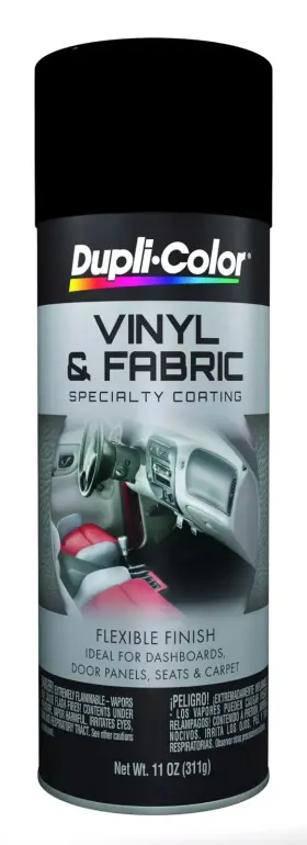 Hvp104-6 Dupli-color Pk Vinyl And Fabric Coating Spray Paint - Gloss Black