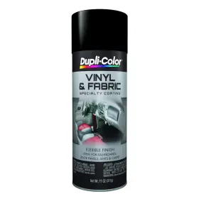 Hvp106-6 Dupli-color Pk Vinyl And Fabric Coating Spray Paint - Flat Black 11 Oz Aerosol