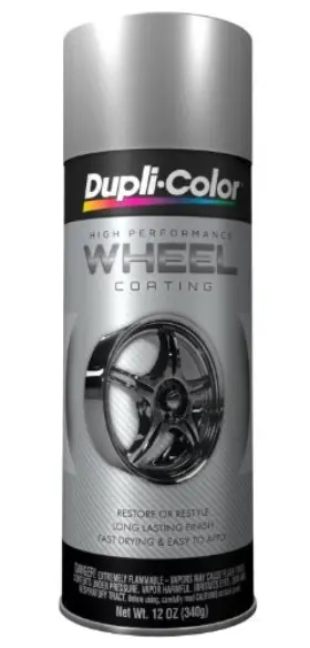 Hwp101-6 Dupli-color 12oz Silver Wheel Spray Paint Pack Of 6 Fast Dry Durable Finish