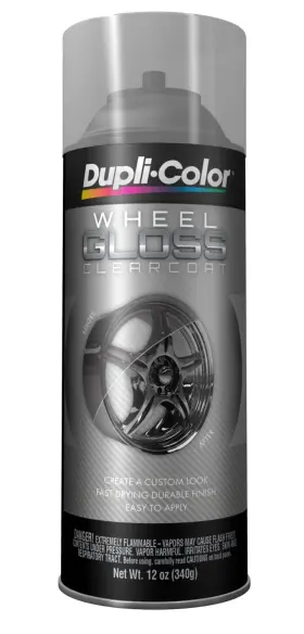 Hwp103-6 Dupli-color Hwp103-6pk High Performance Wheel Paint Clear 12oz Aerosol Can P
