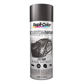 Dupli-color S24cwrc830 Ecwrc8307 Custom Wrap Removable Metallic Coating Matte Black 11 Oz