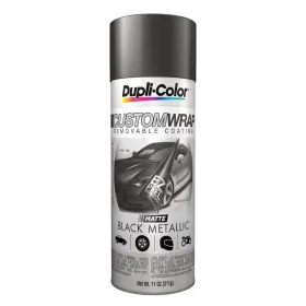 S24cwrc830 Dupli-color Ecwrc8307 Custom Wrap Removable Metallic Coating Matte Black 11 Oz