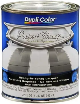 Bsp201 Duplicolor Paint Shop Finish System Base Coat Championship White - 32 Oz. Automot