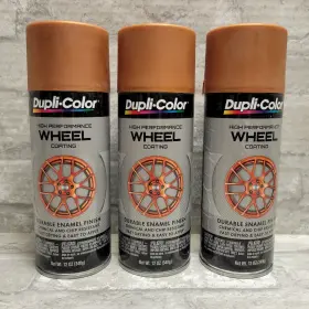 Hwp110 Duplicolor Paint High Performance Wheel Coating 12oz Copper 3 Pack