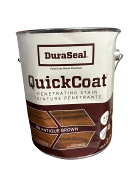 Duraseal 027426811164 Wood Finishes Quick Coat Penetrating Stain 116 Antique Brown 128 Fl Oz