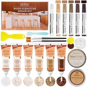 H500-xfx-d Dwewl Wood Repair Kit Scratch For Oak Colors Series Furniture 6