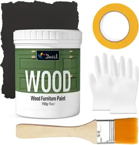 Dwil 313115894830 Matte Finish Furniture Paint - 5 Oz Wood For Cabinets Doors Tables And