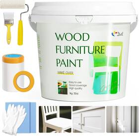 Dwil 445033426466 Wood Furniture Paint 32oz White For Cabinet Door K