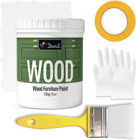 Dwil 445033463454 Matte Finish Furniture Paint - 5 Oz Wood For Cabinets Doors Tables