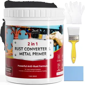 Converter-001 Dwil 2-in-1 Rust Converter And Metal Primer Water-based Inhibitor Paint Dur