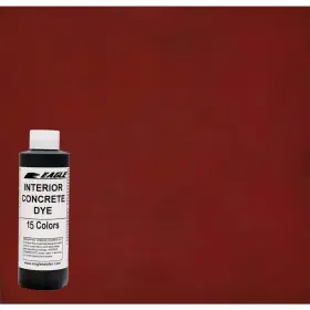 Eagle 728269610500 Concrete Dye 1 Gal. Rhubarb Interior Stain Makes With Water