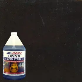 Eagle 728269631031 Concrete Acid Stain 1 Gallon Black Interior Exterior Floor Marbled Look Spray
