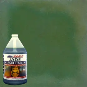 Eagle 728269631093 Concrete Coatings Stains 1 Gal. Jade Interior Acid Stain Home