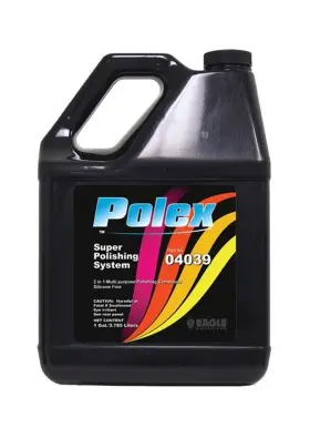 04039 Eagle Abrasives Polex Super Polishing System 1 Gal. 1-step Compound
