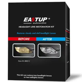 80011-2025 Eastup Headlight Lens Restoration Kit Restore Cloudy And Dull Headlights Tai