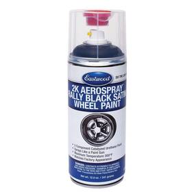 Eastwood 33910z 2k Catalyzed Aerospray Long Lasting Satin Black Rally Wheel Urethane Paint 12 Oz