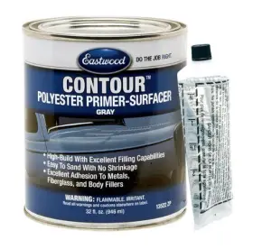 Eastwood 607174108060 Contour Polyester Primer Direct To Metal Surfacer Filling Quart