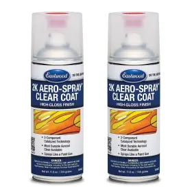 Eastwood 607174166831 2k Aerosol Spray Clear Coat Automotive Paint With Long-last Inch