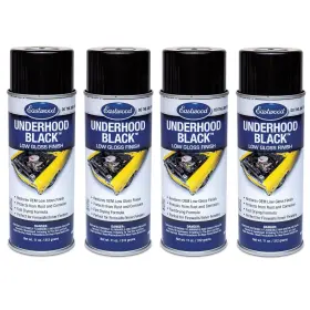 Eastwood 607174170388 Underhood Acrylic Black Semi Gloss Lacquer Paint 11oz Automotive S