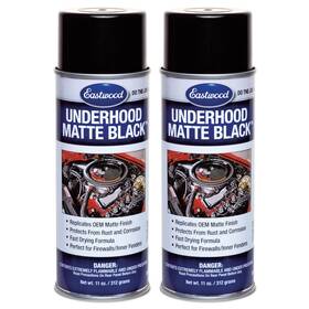 Eastwood 98160z Underhood Black Matte Acrylic Lacquer Aerosol Spray Paint Rust And Corrosion