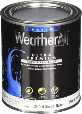 Easy Care 042909009173 Easycare - Ultra Premium Satin Exterior Neutral Base Shp-n 28 Oz