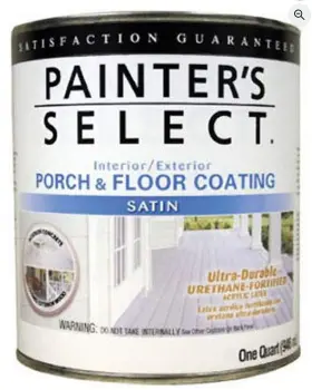 Usf-10 Easy Care 042909067920 Easycare - Porch And Floor Urethane Fortified Coating Satin Dark Gray Qt