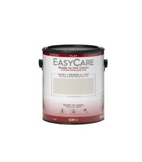 Ecrf-3 Easy Care 042909129116 Easycare - Paint And Primer Flat Interior Italian Straw 1 Gal