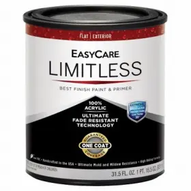 Easycare 042909130266 Limitless Weatherall Exterior House Paint And Primer Medium Base Flat Acrylic