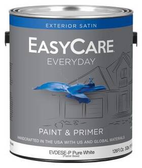 Easycare 042909144096 Everyday Exterior Latex Paint Satin Pastel Base Gallon - Evdesep-gl