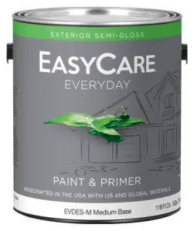 Easycare 042909144195 Everyday Exterior Latex Paint Semi Gloss Medium Base Gallon - Evdesgm-gl