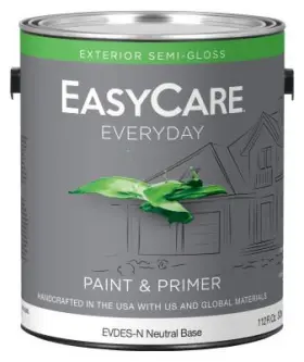 Easycare 042909144218 Everyday Exterior Latex Paint Semi Gloss Neutral Base Gallon - Evdesgn-gl