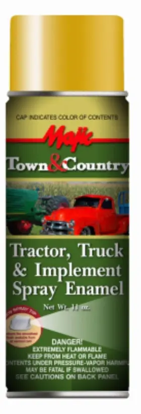 8-20962-8 Easycare Town And Country Majic Tractor Truck Implement Yellow Spray Paint