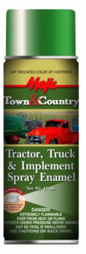8-20966-8 Easycare Town And Country Majic Tractor Truck Implement Green Spray Paint