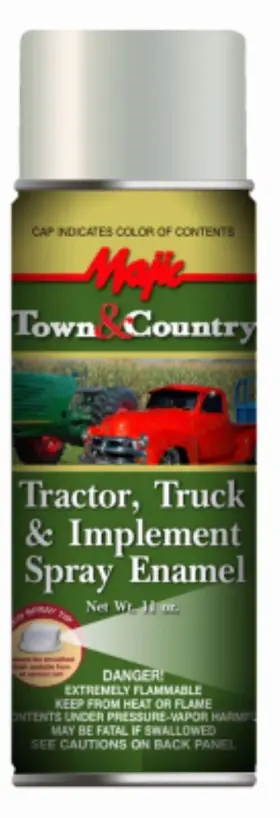 8-20967-8 Easycare Town And Country Majic Tractor Truck Implement Light Gray Spray Paint