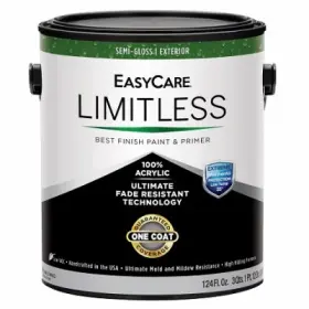 Llesg1-gl Easycare 2 Pack - Limitless Weatherall Exterior House Paint And Primer Jamestown Red Semi-g